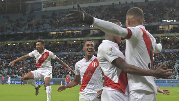 Perú avanza a la final tras golea por 3-0 a Chile con goles de Flores, Yotún y Guerrero se metió en la historia de la Copa América 2019. (Foto: AFP)