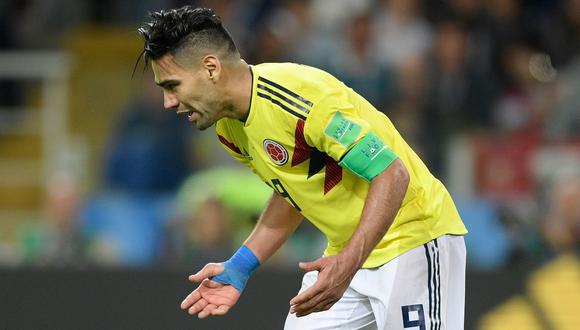 Colombia vs. Inglaterra: "Volveremos más fuertes", apuntó Falcao tras eliminación de Rusia 2018. (Foto: AFP)