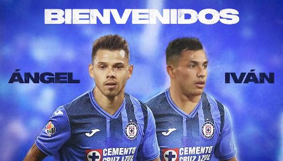 Ángel Romero e Iván Morales son nuevos jugadores de Cruz Azul. (Foto: Cruz Azul)