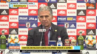 Colombia vs. Japón: Carlos Queiroz y su reacción tras debut victorioso | VIDEO