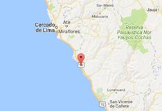 Sismo de 4,2 grados de magnitud sacudió Mala, en Lima Provincias