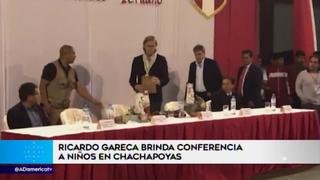Ricardo Gareca visitó Chachapoyas para brindar una conferencia