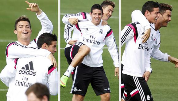 Instagram: James Rodríguez saludó así a Cristiano Ronaldo por su cumpleaños. (Foto: AFP)