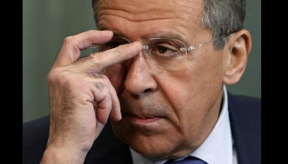 La visita de Lavrov se produce en medio de crecientes tensiones en Ucrania. (Reuters)