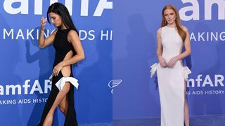 ¡Increíble! Celebridades llevaron el mismo vestido en la gala amfAR