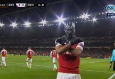 Arsenal vs. Rennes EN VIVO: Aubameyang anotó el 3-0 y celebró con la máscara de la "Pantera Negra" [VIDEO]