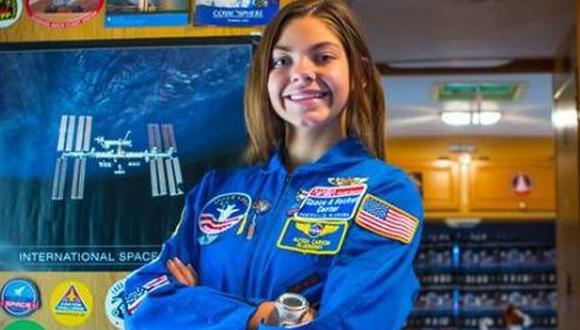La adolescente de 14 años que se prepara para ir a Marte