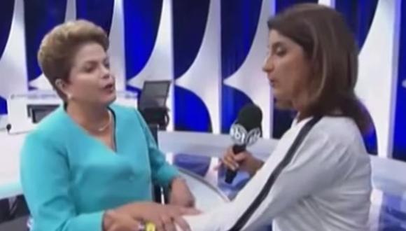 Dilma casi se desmaya tras acalorado debate con Neves [VIDEO]