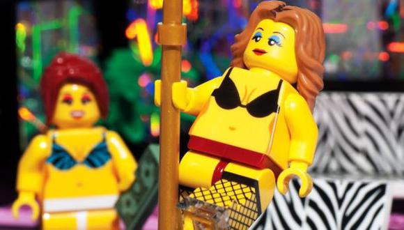 Facebook: club de striptease en versión Lego te sorprenderá
