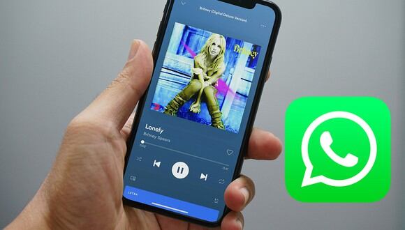 Así es como puedes colocar música de Spotify en tus estados de WhatsApp. (Foto: MAG)