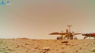 China revela los primeros sonidos de Marte captados por el rover Zhurong