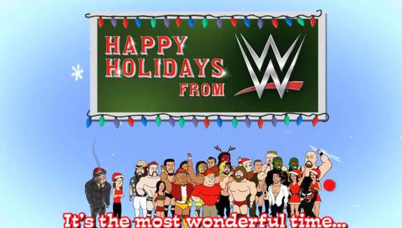 Facebook: WWE publicó saludo navideño (VIDEO)