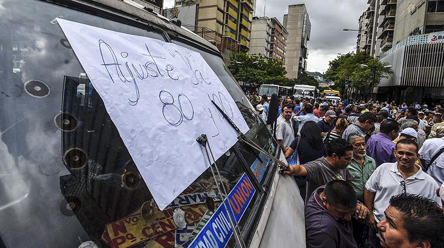Venezuela: Protesta de transportistas paralizó Caracas - 10