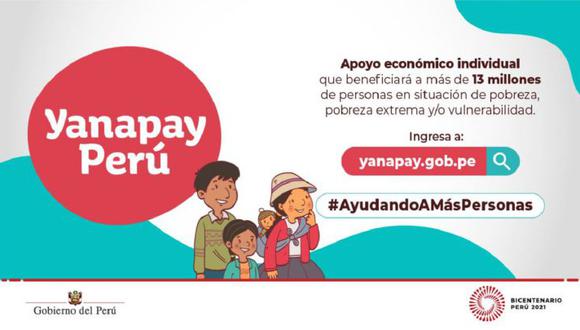 El Bono Yanapay viene siendo cobrado por millones de peruanos. (Foto: Gob.pe)
