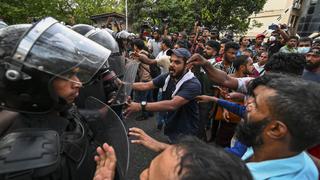 La crisis económica revive protestas masivas contra el Gobierno en Sri Lanka