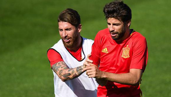 Sergio Ramos sobre cruces con Piqué: "Nos gusta el morbo"