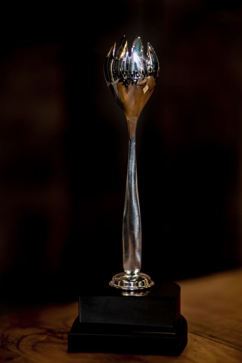 La cuchara tenedor de plata es el premio que se entregan a los ganadores. (Foto: El Comercio)