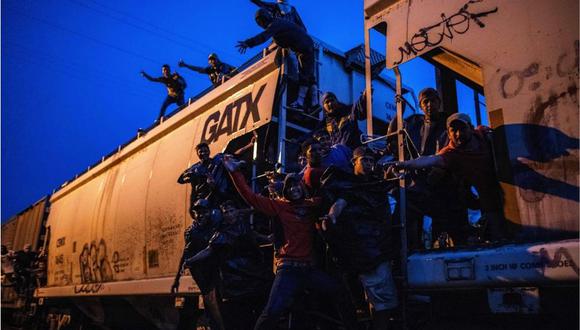 La ruta a bordo del tren conocido como &quot;La Bestia&quot; es una de las más utilizadas por los migrantes que atraviesan México rumbo a EE.UU.