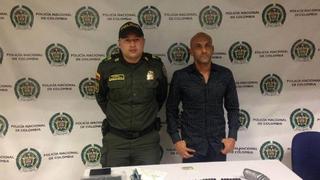 Futbol colombiano: ex futbolista es detenido por cocaína