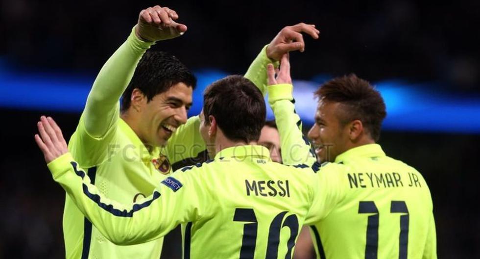 Barcelona vs Manchester City tuvo como gran figura a Luis Suárez (Foto Fcbarcelona.es)