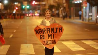 Así se desarrolló la marcha en apoyo a Keiko Fujimori [FOTOS]