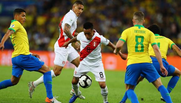 Perú vs. Brasil en la final de la Copa América 2019. (foto: Agencia)
