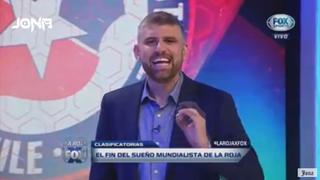 Periodista de FOX Chile 'destrozó' a Juan Antonio Pizzi
