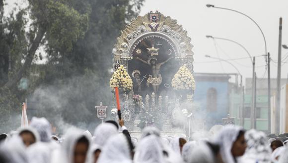 Señor de los Milagros: ¿cómo nació la devoción por el Cristo Moreno en Lima y cuándo saldrá en procesión este año?. (Foto: Andina)