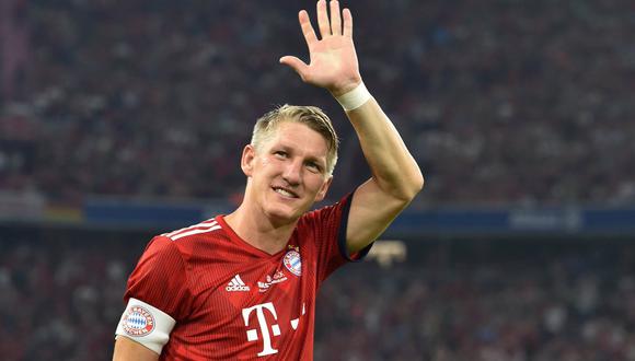Bastian Schweinsteiger jugó un tiempo con el Chicago Fire y otro con el Bayern Múnich. Cerca del final del encuentro, anotó el último gol para los bávaros. (Foto: AFP)