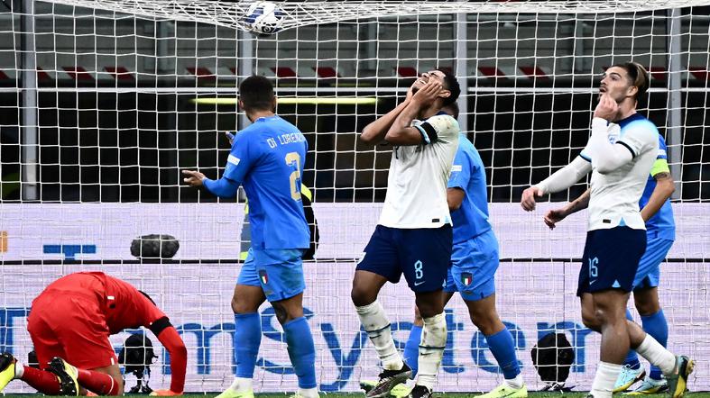 Inglaterra cae frente a Italia y desciende en la UEFA Nations League