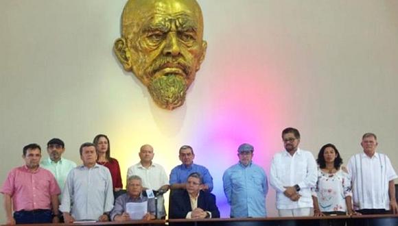 Las FARC y el ELN se reunieron en Ecuador. (Foto: Twitter/ELN)