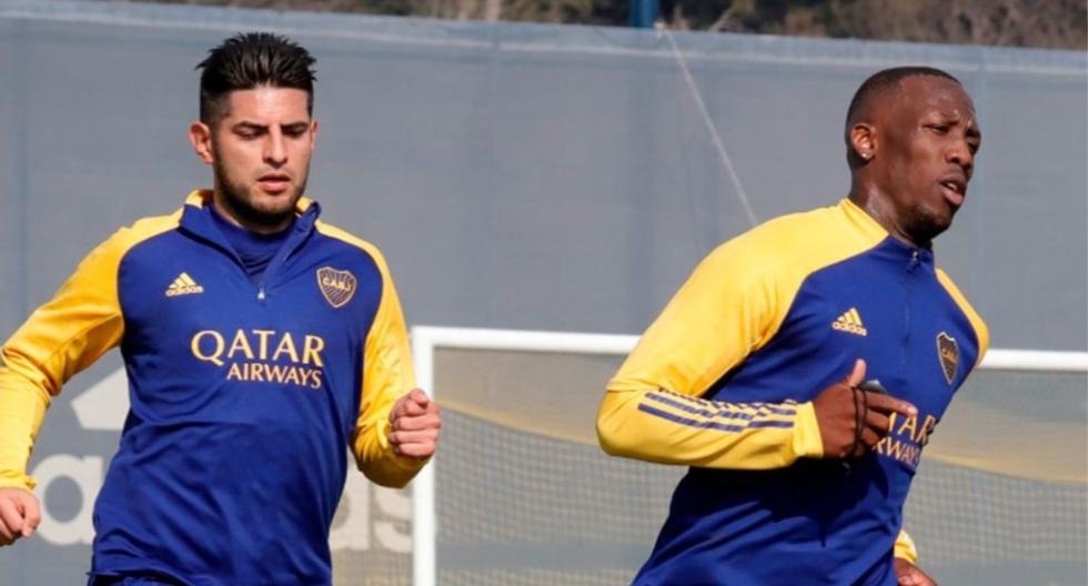 Carlos Zambrano llegó a Boca Juniors en enero de 2020. Luis Advíncula, en julio de 2021.