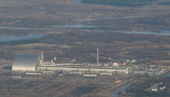 La central nuclear de Chernóbil. (Reuters).
