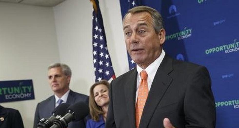 Boehner aseguró que el problema son los senadores demócratas. (Foto: aldiatx.com)