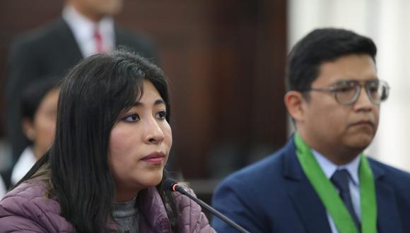 Betssy Chávez fue detenida en Tacna. Es investigada por el delito de rebelión. (Foto: Poder Judicial)