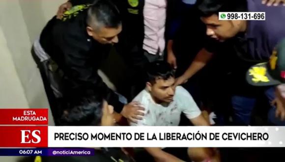 Liberan a empresario cevichero secuestrado en SJL. (Foto: América Noticias)
