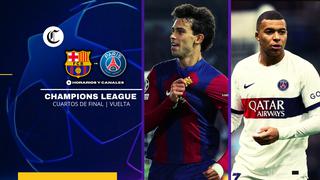 Barcelona vs PSG: horarios y canales para ver Champions League