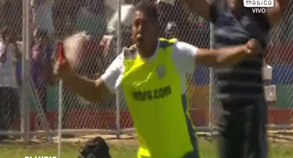 El Puma Carranza gritó hasta más no poder el gol de Adrián Ugarriza. (Foto: Captura)