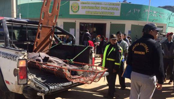 Huamachuco: accidente de tránsito deja un muerto y 7 heridos