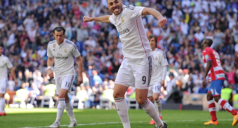 Karim Benzema juagría unos minutos ante el Valencia. (Foto: Getty Images)