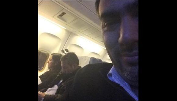 Difunden foto de pareja presidencial descansando en un avión
