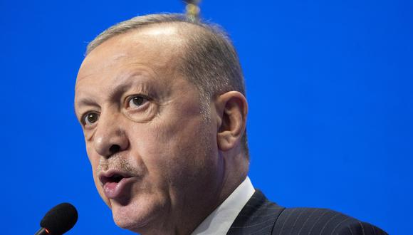 Recep Tayyip Erdogan, presidente de Turquía. AP