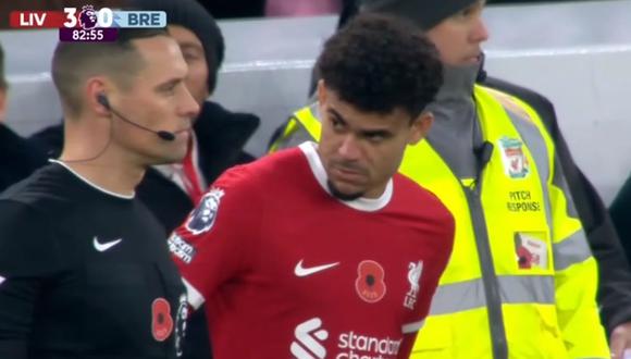 Luis Díaz y la emotiva ovación que recibió en Anfield tras liberación de su padre durante Liverpool vs Brentford | VIDEO