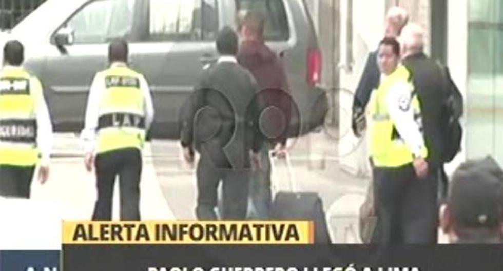 Paolo Guerrero ya se encuentra en Lima para defender su caso ante la FIFA. (Video: Rpp | Canal N)