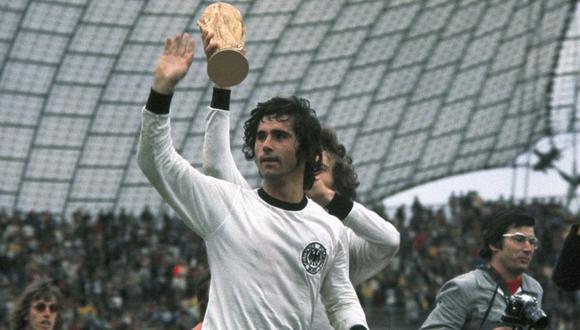 Gerd Müller marcó el gol del triunfo para la República Federal de Alemania en la Copa del Mundo del 74. (Foto: FIFA)