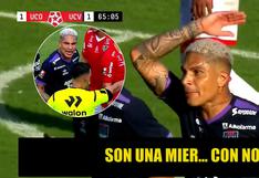 Paolo Guerrero y su molestia contra el árbitro Augusto Menéndez: “Sácame la roja”