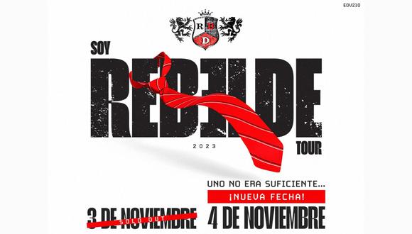 RBD en Colombia: La banda mexicana confirma segunda fecha en el estadio Atanasio.