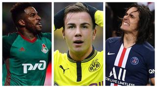 Cavani, Farfán, Götze y los 10 futbolistas con más cartel que no tienen club | FOTOS