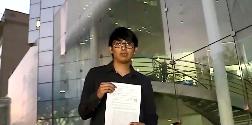 Estafadores cibernéticos enviaron un mensaje de texto a  Williams Samaniego y lograron apoderarse de más de S/16.000 que tenía en sus cuentas de ahorros.  (Captura: América Noticias)