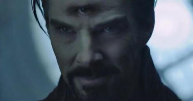 Stephen choca con Sinister Strange en “Doctor Strange en el Multiverso de la Locura” (Foto: Marvel Studios)